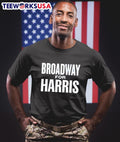 Broadway for Kamala Harris - Adult & Kids T-Shirts, Sweatshirts & Hoodies apparel design preview 1