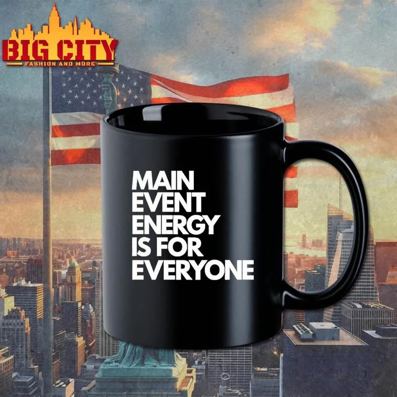 Brock Manning Main Event Is 4 Everyone Text - Adult & Kids T-Shirts, Sweatshirts & Hoodies apparel design preview 3
