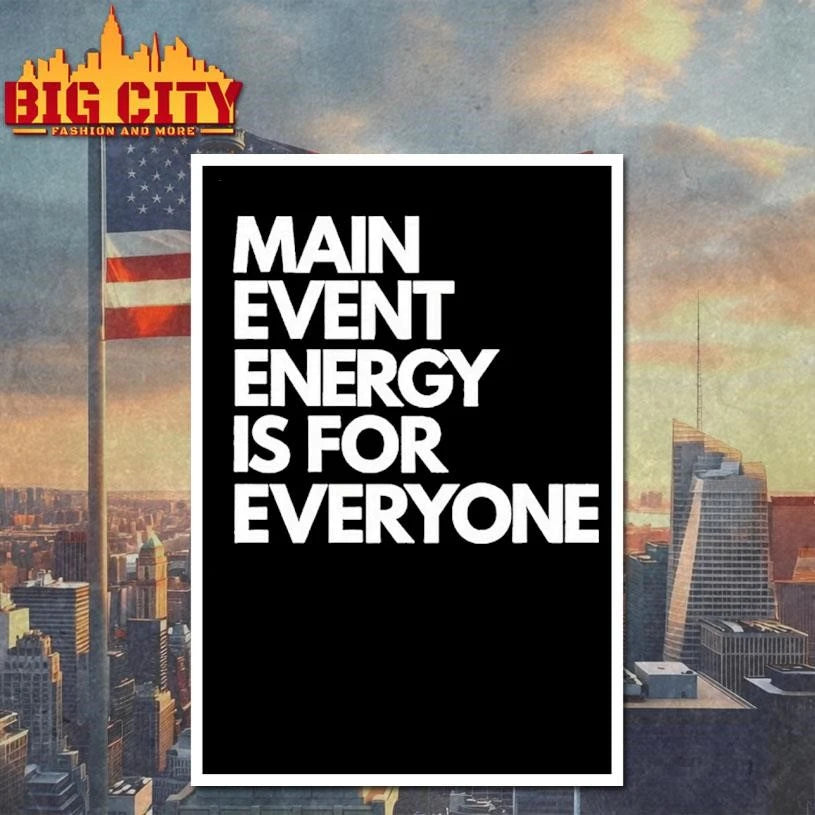 Brock Manning Main Event Is 4 Everyone Text - Adult & Kids T-Shirts, Sweatshirts & Hoodies apparel design preview 4