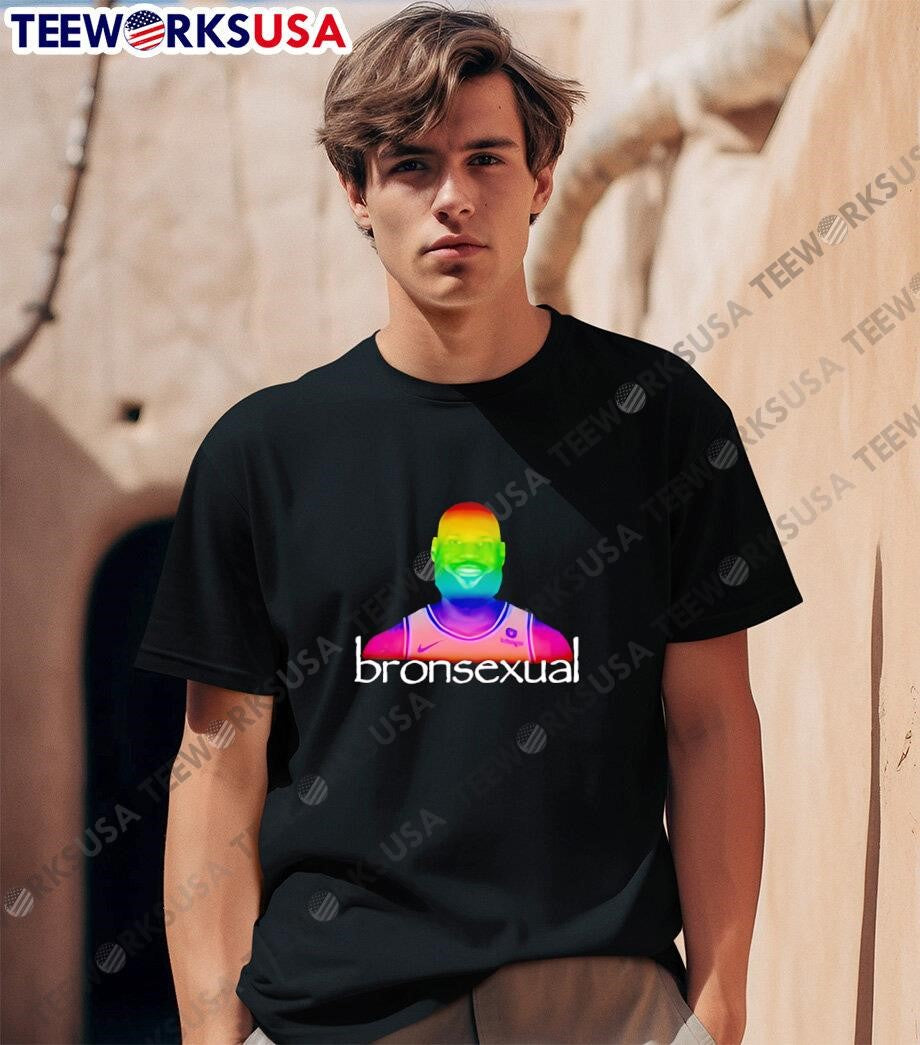 Bronsexual LeBron James meme pride - Adult & Kids T-Shirts, Sweatshirts & Hoodies apparel design preview 1