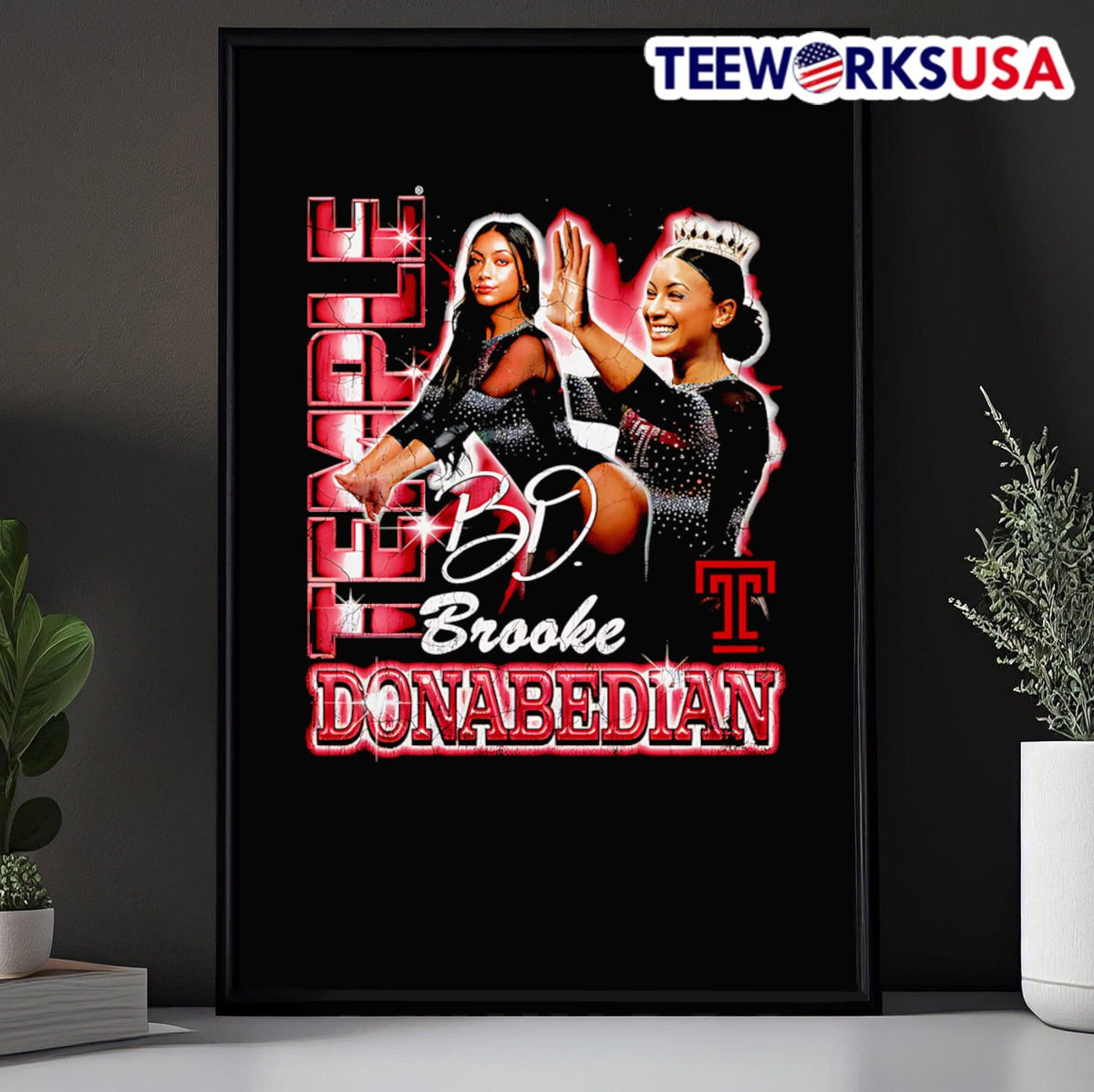 Brooke Donabedian Temple 90s retro - Adult & Kids T-Shirts, Sweatshirts & Hoodies apparel design preview 5
