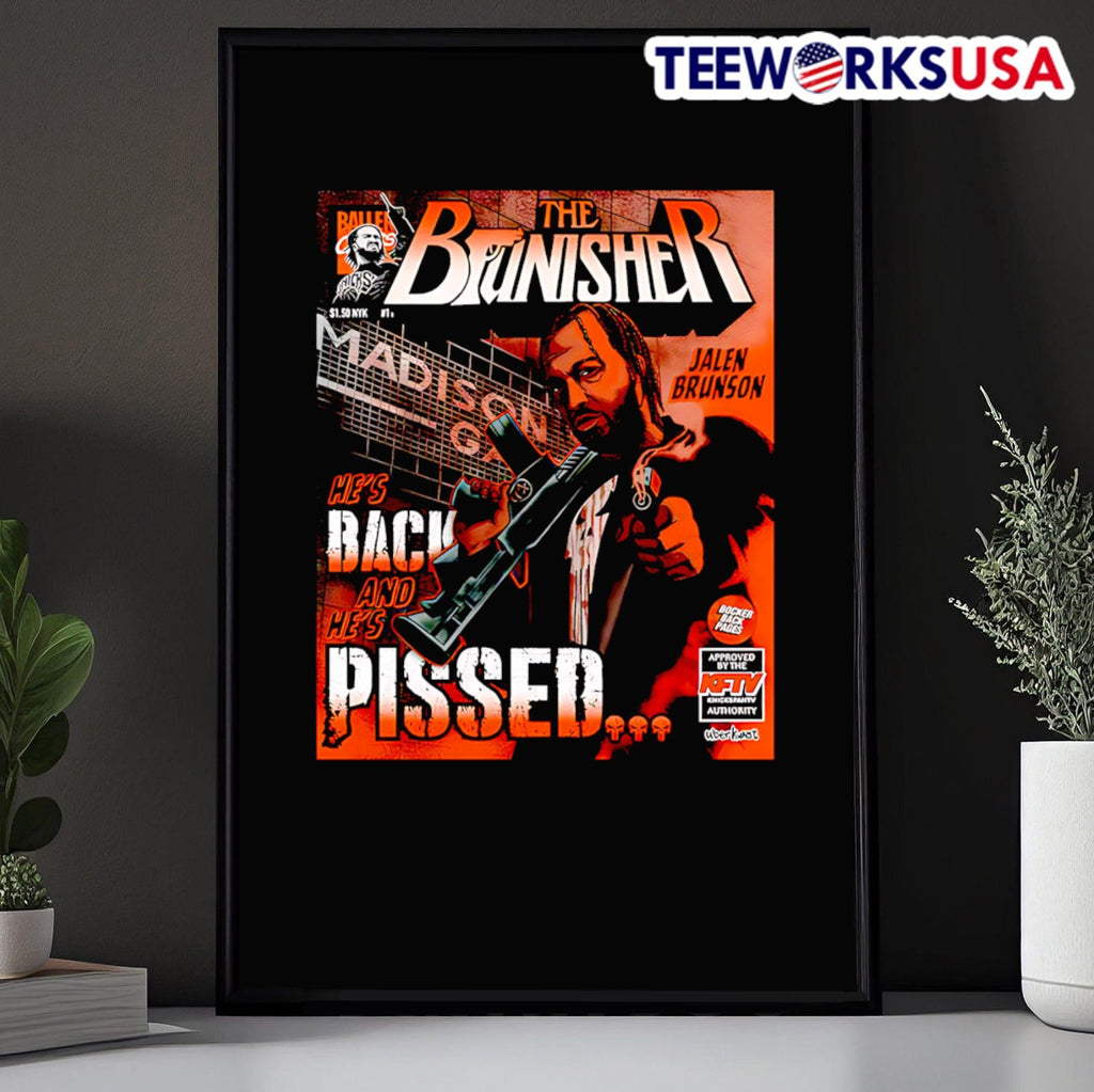 Brunisher x KFTV he's is back and pissed - Adult & Kids T-Shirts, Sweatshirts & Hoodies apparel design preview 5