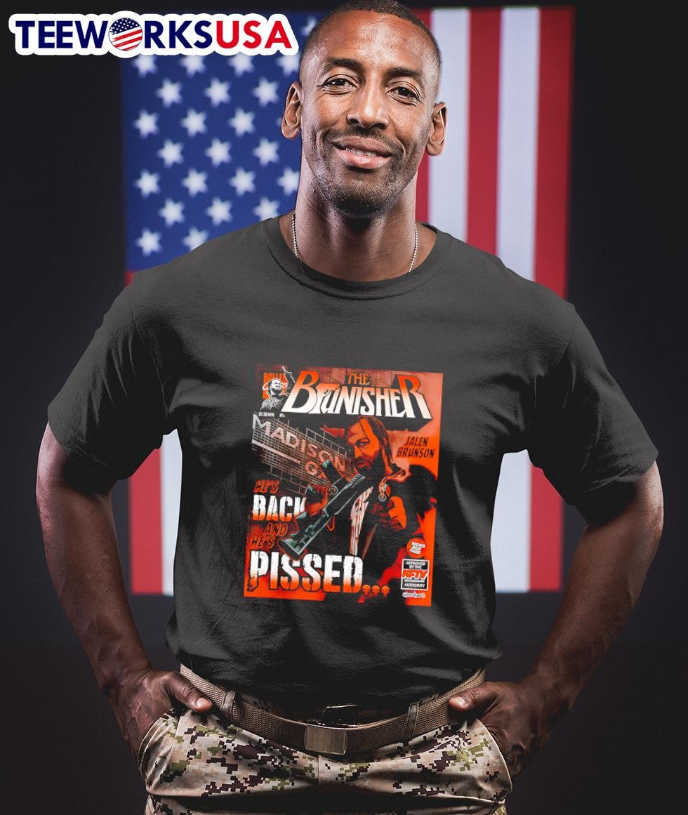 Brunisher x KFTV he's is back and pissed - Adult & Kids T-Shirts, Sweatshirts & Hoodies apparel design preview 1