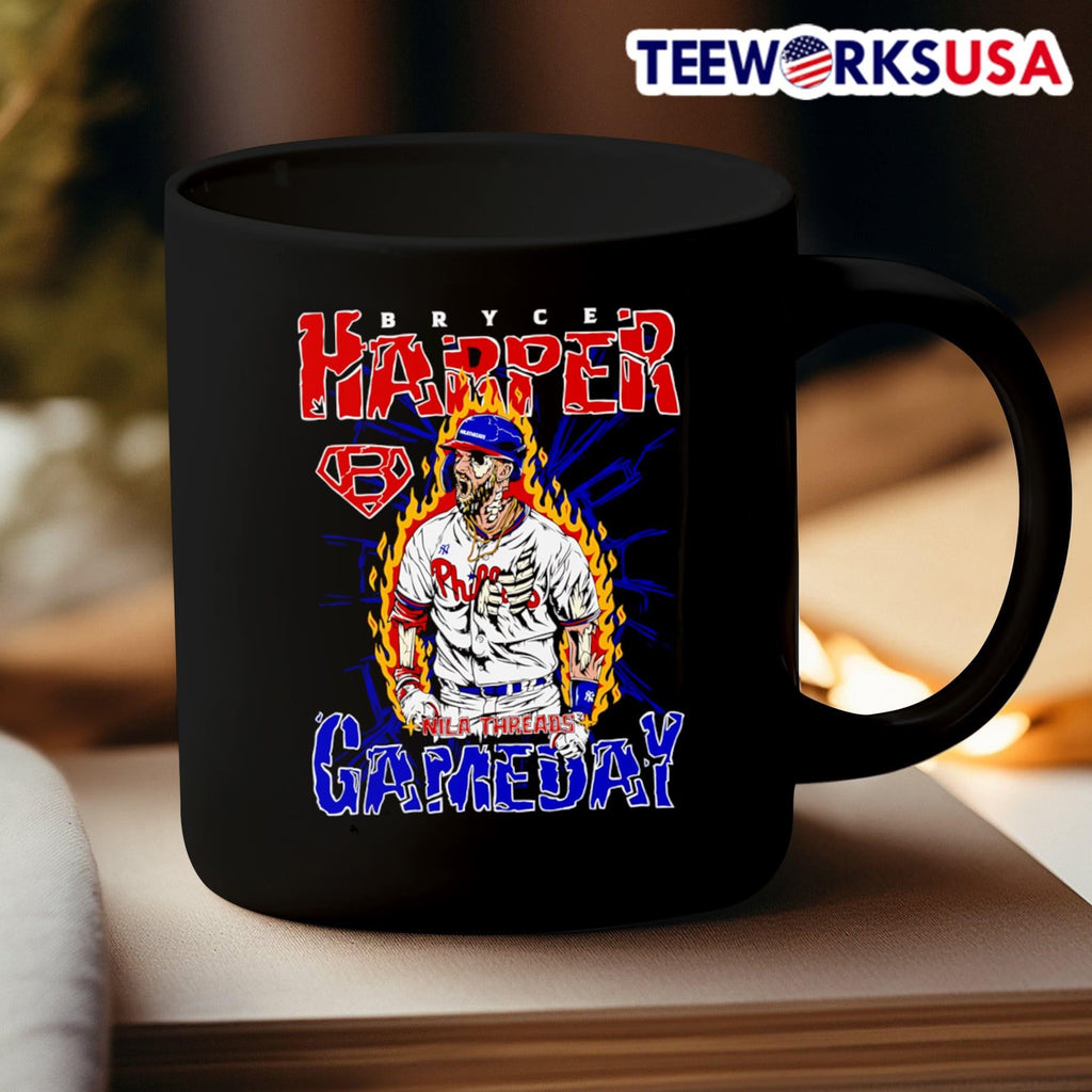 Bryce Harper Gameday graphic - Adult & Kids T-Shirts, Sweatshirts & Hoodies apparel design preview 3