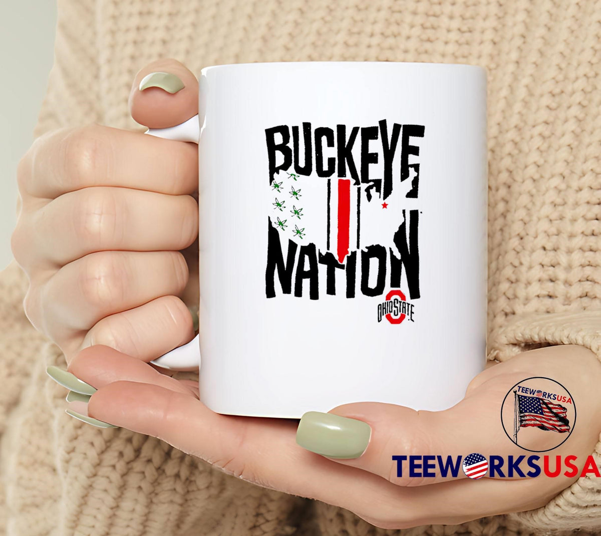 Buckeye Nation Ohio State Buckeyes - Adult & Kids T-Shirts, Sweatshirts & Hoodies apparel design preview 6