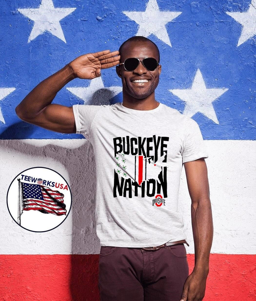 Buckeye Nation Ohio State Buckeyes - Adult & Kids T-Shirts, Sweatshirts & Hoodies apparel design preview 1