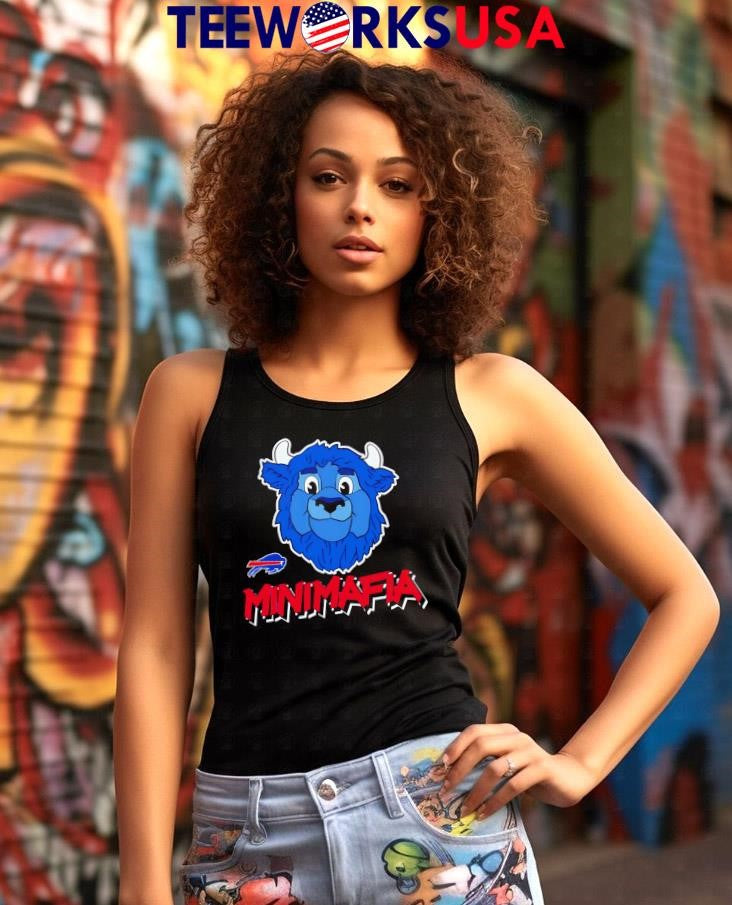 Buffalo Bills Mini Mafia Billy mascot - Adult & Kids T-Shirts, Sweatshirts & Hoodies apparel design preview 7