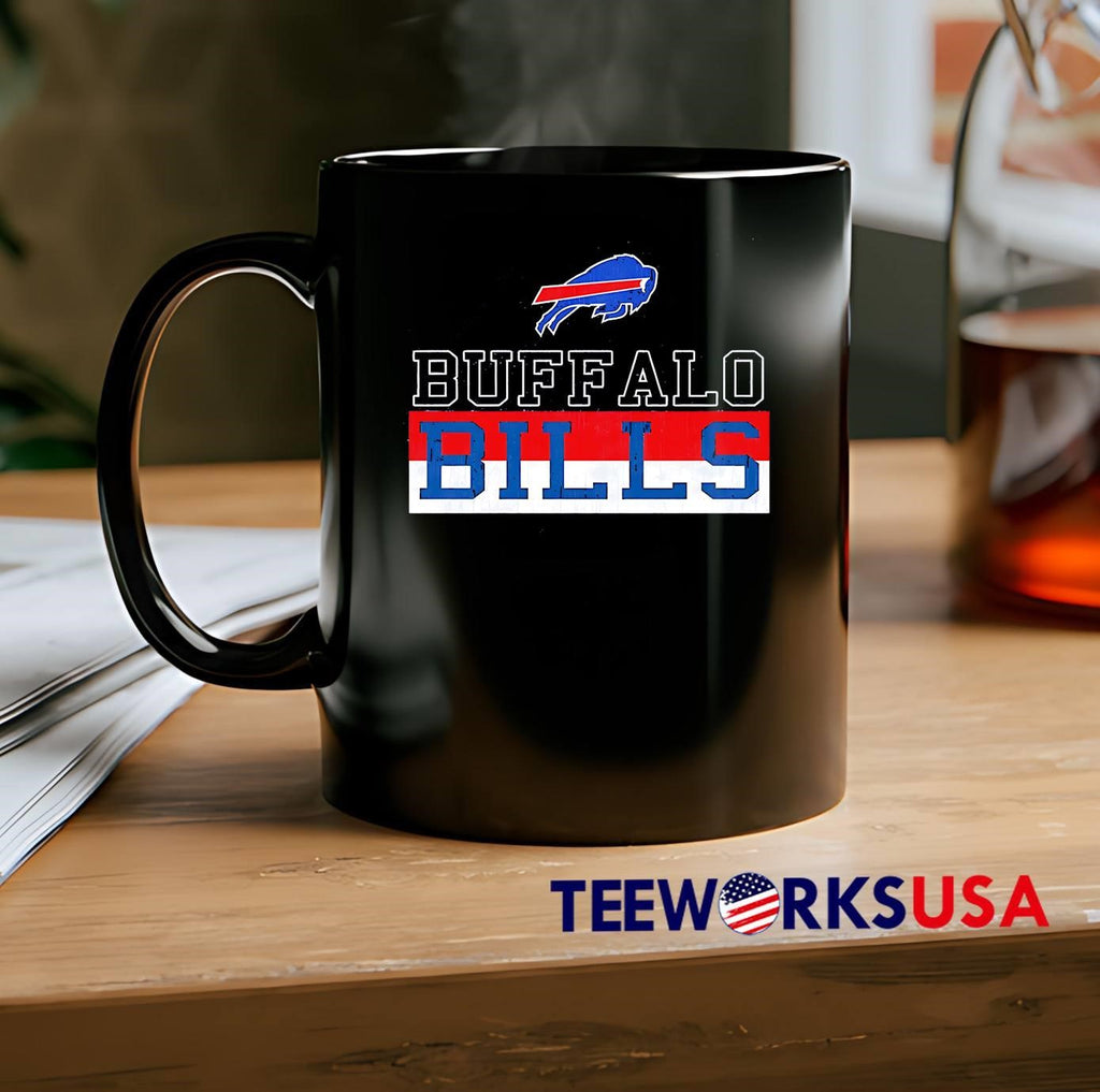 Buffalo Bills Reversible Wordmark Crew - Adult & Kids T-Shirts, Sweatshirts & Hoodies apparel design preview 2
