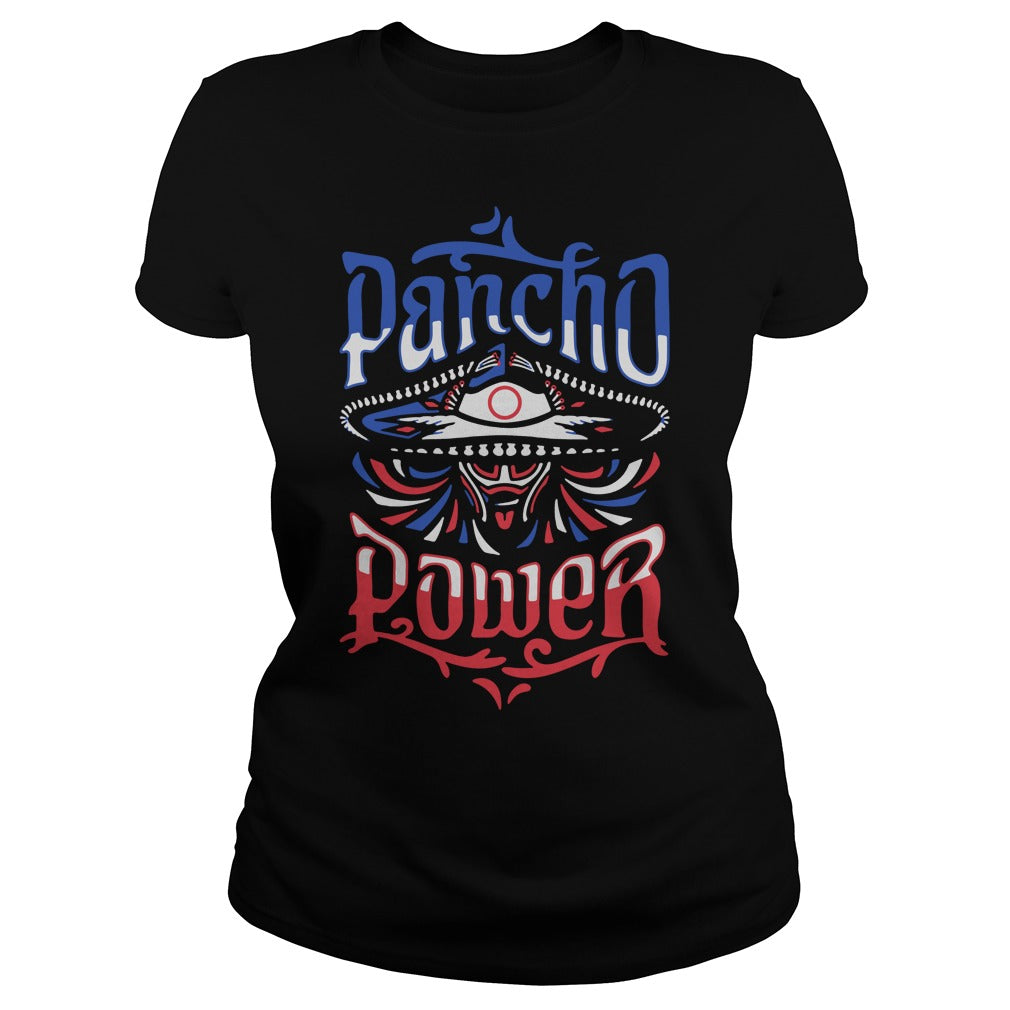 Buffalo Comeback Pancho Power - Adult & Kids T-Shirts, Sweatshirts & Hoodies apparel design preview 2