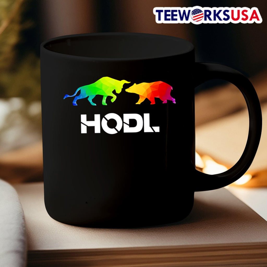 Bull and Bear Hodl - Adult & Kids T-Shirts, Sweatshirts & Hoodies apparel design preview 3