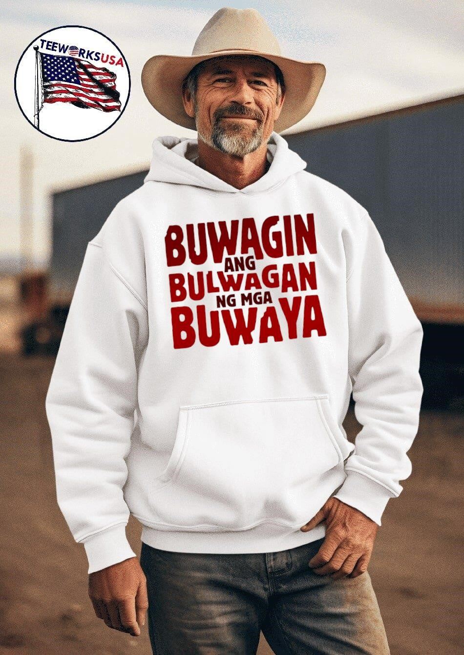 Buwagin ang Bulwagan - Adult & Kids T-Shirts, Sweatshirts & Hoodies apparel design preview 2