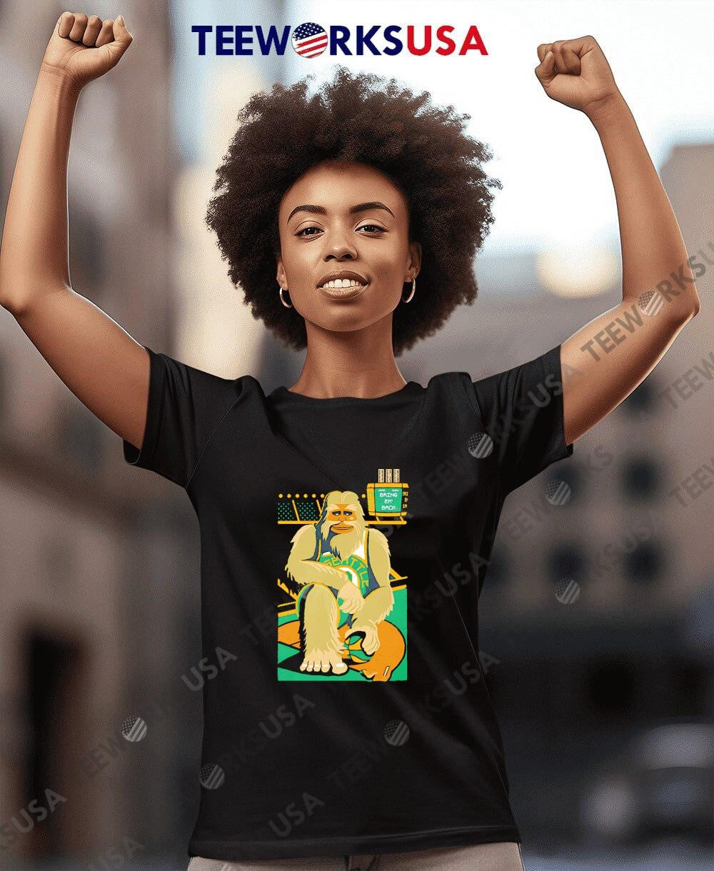 Buzzer Beater Mascot - Adult & Kids T-Shirts, Sweatshirts & Hoodies apparel design preview 4