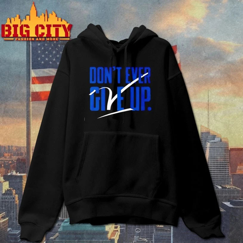 Byu Men's Basketball Don't Ever Give Up - Adult & Kids T-Shirts, Sweatshirts & Hoodies apparel design preview 2