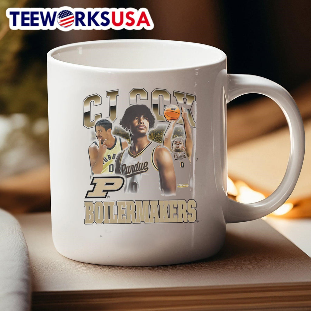 CJ Cox Boilermakers 90s retro - Adult & Kids T-Shirts, Sweatshirts & Hoodies apparel design preview 4