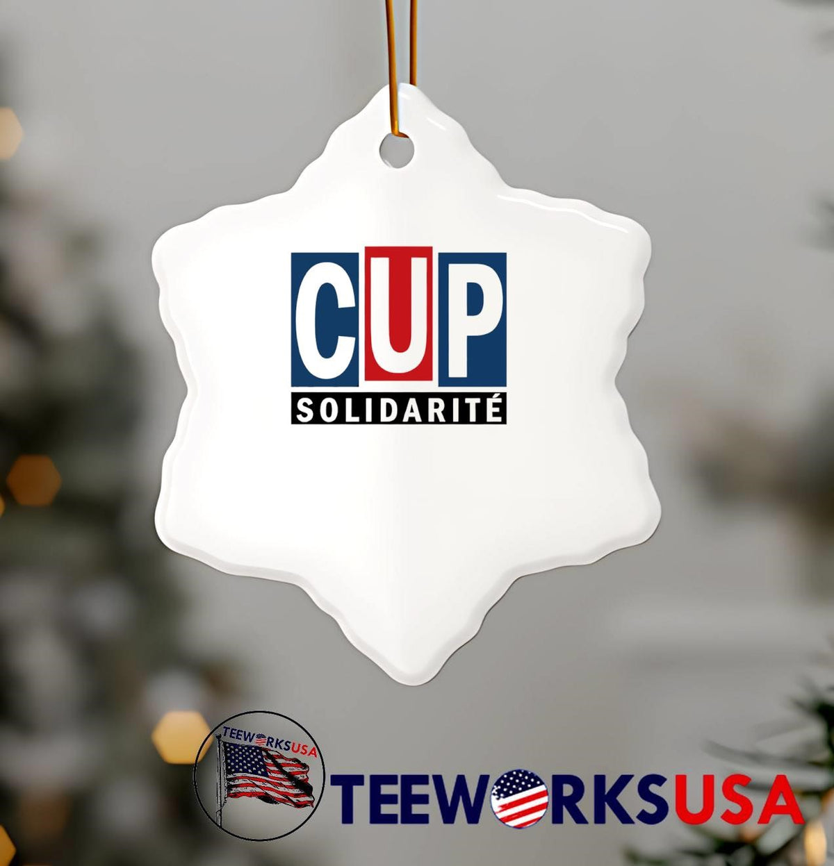 CUP Solidarity Red White Blue Logo - Adult & Kids T-Shirts, Sweatshirts & Hoodies apparel design preview 5