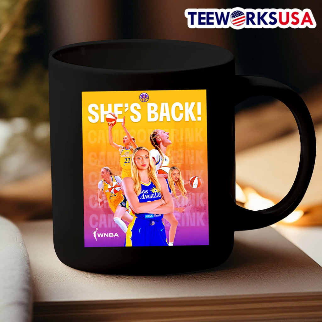 Cameron Brink she's back - Adult & Kids T-Shirts, Sweatshirts & Hoodies apparel design preview 3