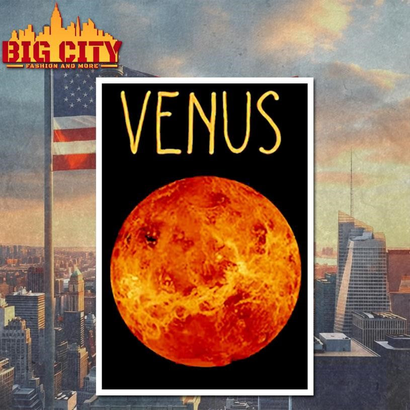 Camiseta planet venus - Adult & Kids T-Shirts, Sweatshirts & Hoodies apparel design preview 4