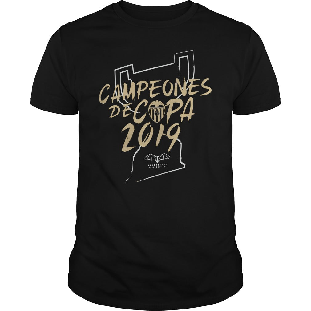 Campeones De Copa 2019 Valencia Cf - Adult & Kids T-Shirts, Sweatshirts & Hoodies apparel design preview 1