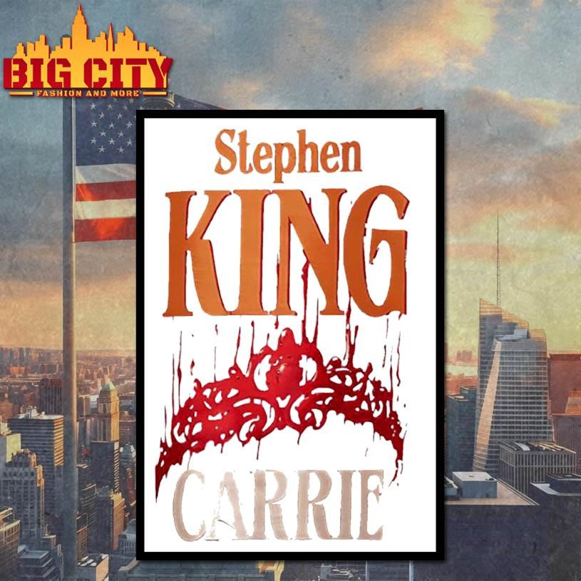 Carrie Stephen King novel - Adult & Kids T-Shirts, Sweatshirts & Hoodies apparel design preview 4