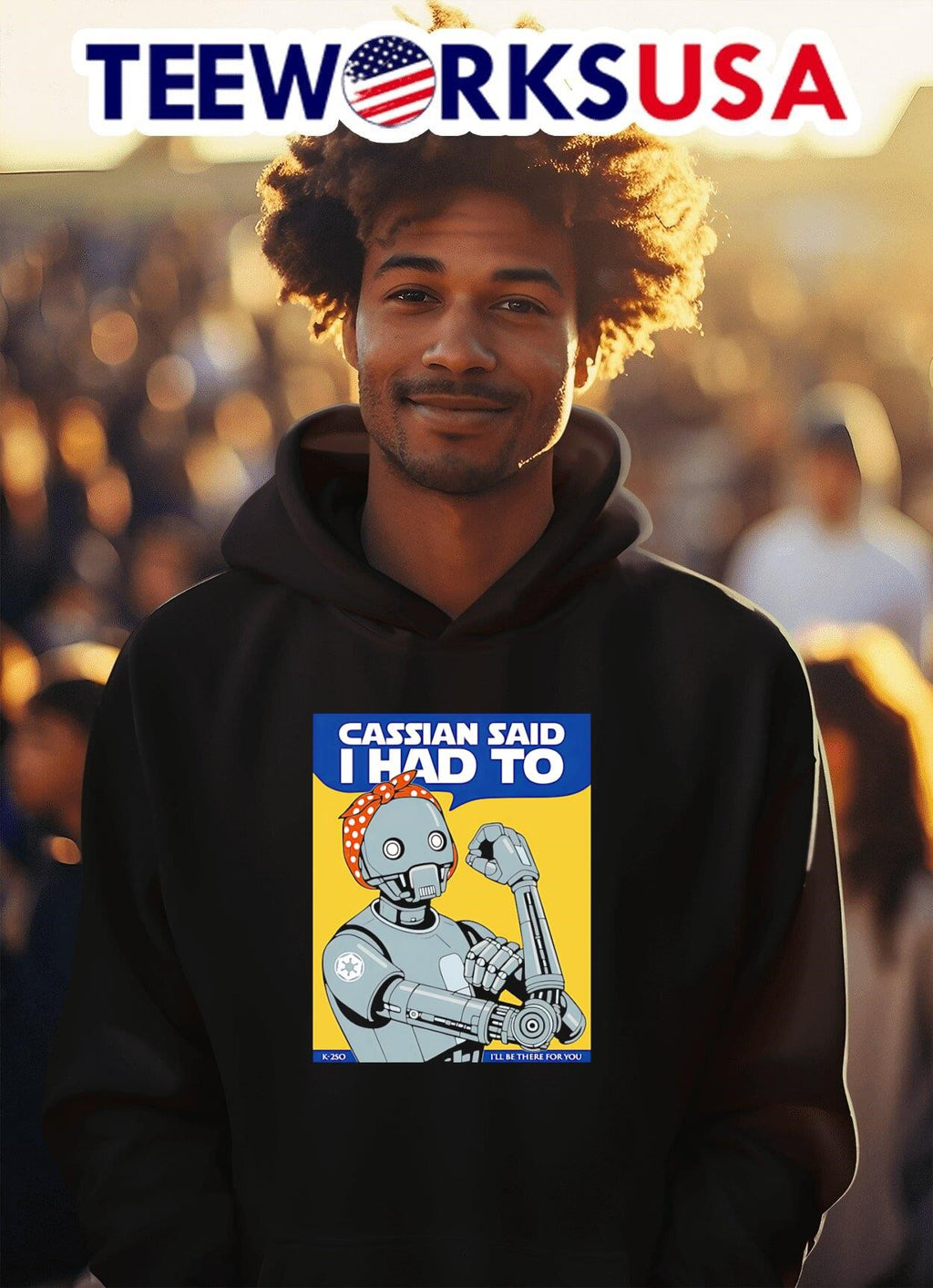 Cassian said I had to - Adult & Kids T-Shirts, Sweatshirts & Hoodies apparel design preview 2