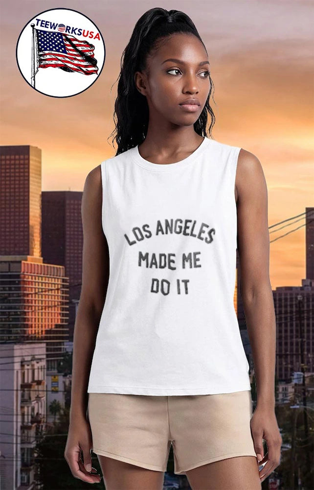 Catherine Hickman Los Angeles Made Me Do It - Adult & Kids T-Shirts, Sweatshirts & Hoodies apparel design preview 6