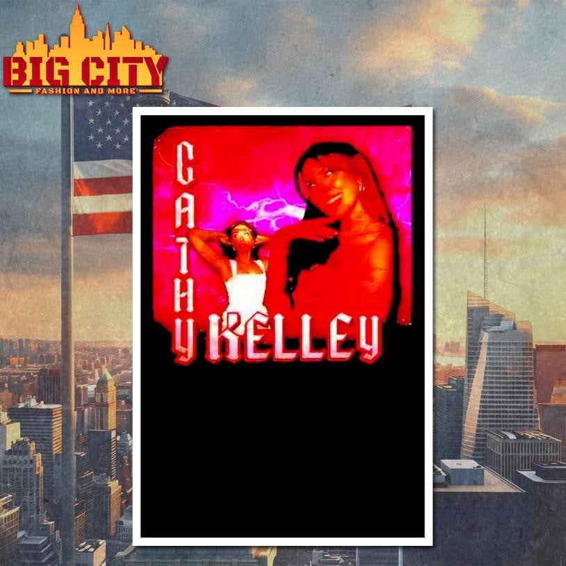 Cathy Kelley Pose Graphic - Adult & Kids T-Shirts, Sweatshirts & Hoodies apparel design preview 4