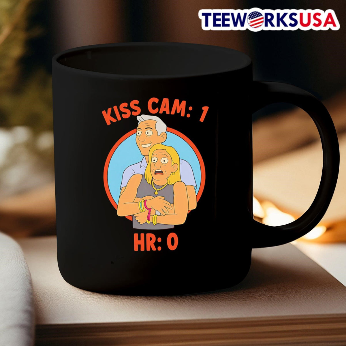 Caught on the Coldplay Kiss Cam - Adult & Kids T-Shirts, Sweatshirts & Hoodies apparel design preview 3