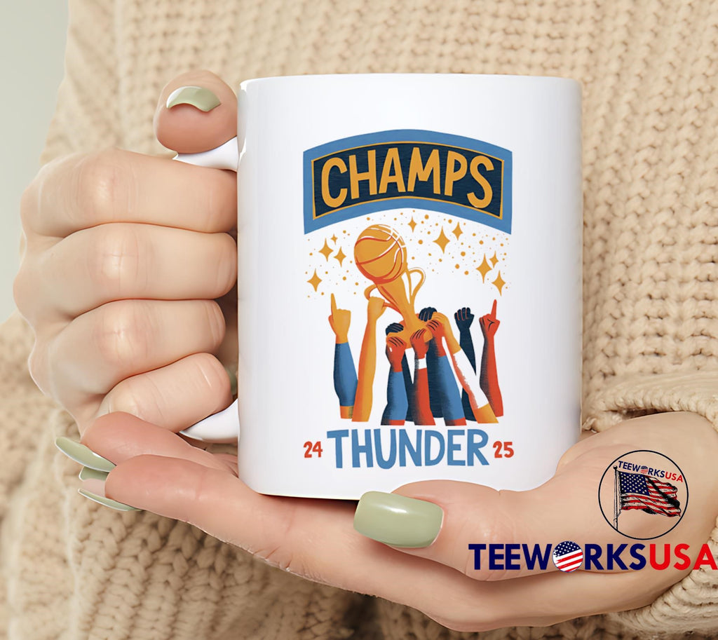 Champs Thunder 24-25 Celebration - Adult & Kids T-Shirts, Sweatshirts & Hoodies apparel design preview 6