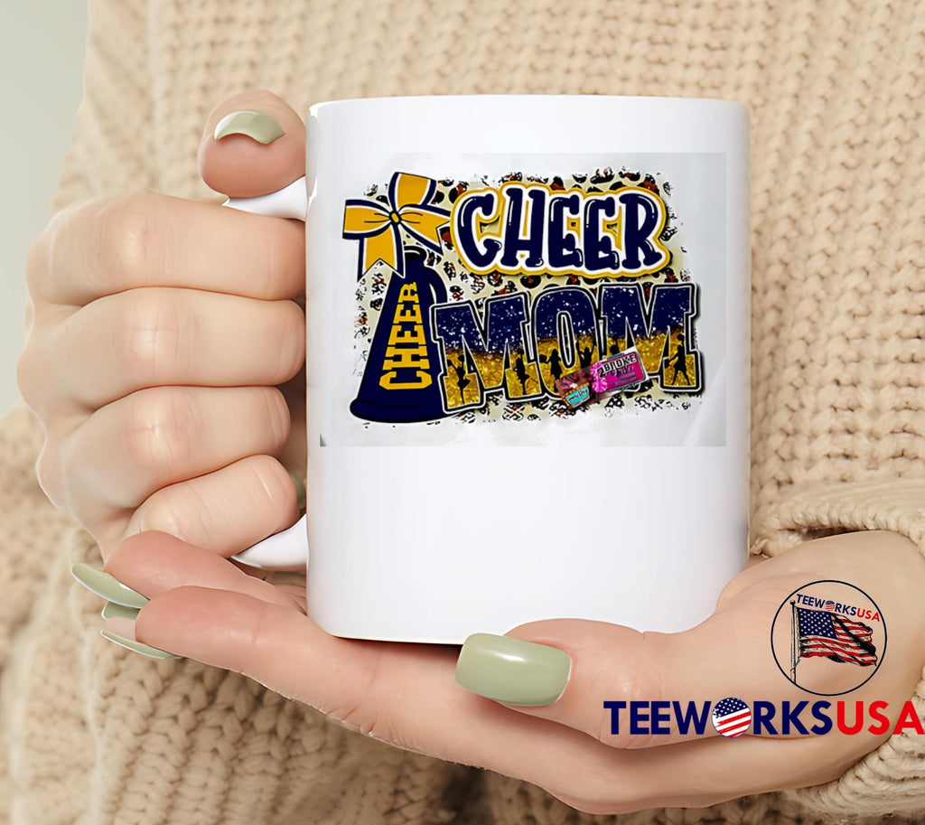 Cheer MOM 2 broke - Adult & Kids T-Shirts, Sweatshirts & Hoodies apparel design preview 6