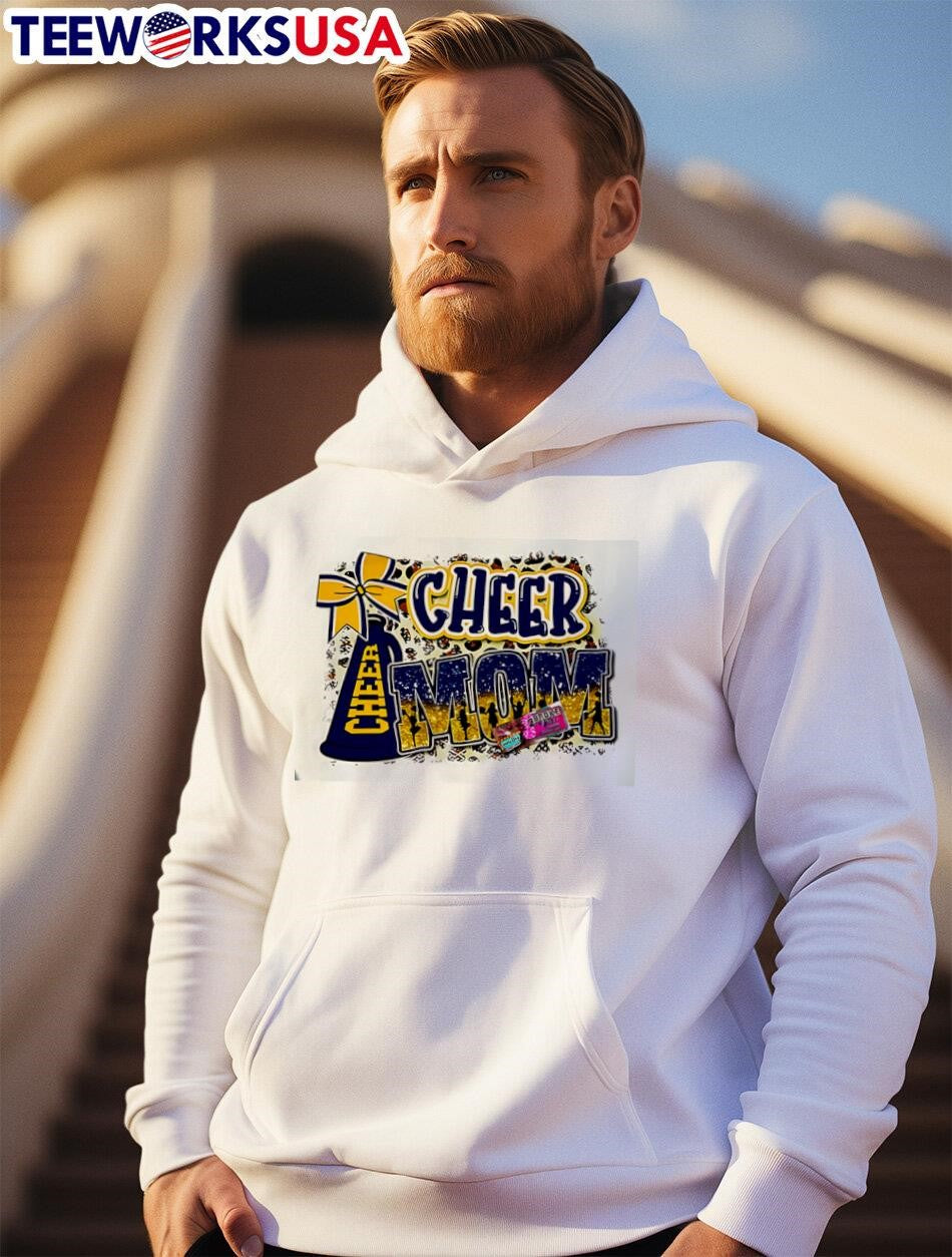 Cheer MOM 2 broke - Adult & Kids T-Shirts, Sweatshirts & Hoodies apparel design preview 2