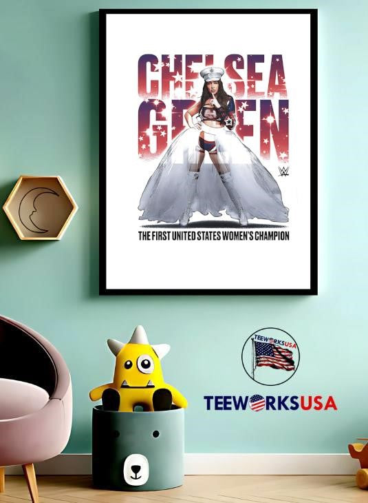 Chelsea Green Stars The First United States Women's - Adult & Kids T-Shirts, Sweatshirts & Hoodies apparel design preview 3
