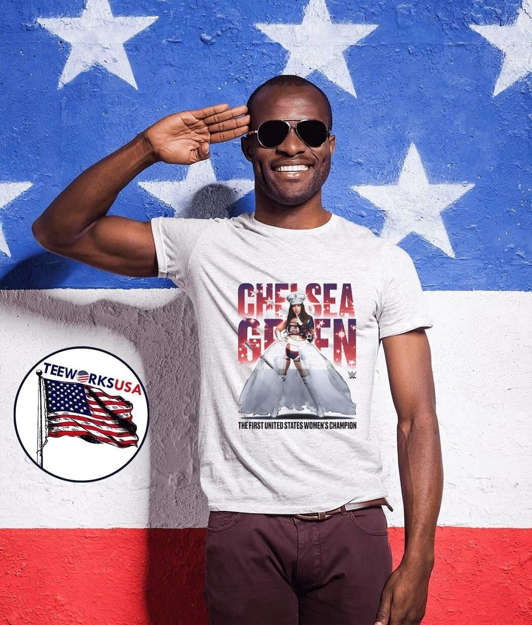 Chelsea Green Stars The First United States Women's - Adult & Kids T-Shirts, Sweatshirts & Hoodies apparel design preview 1