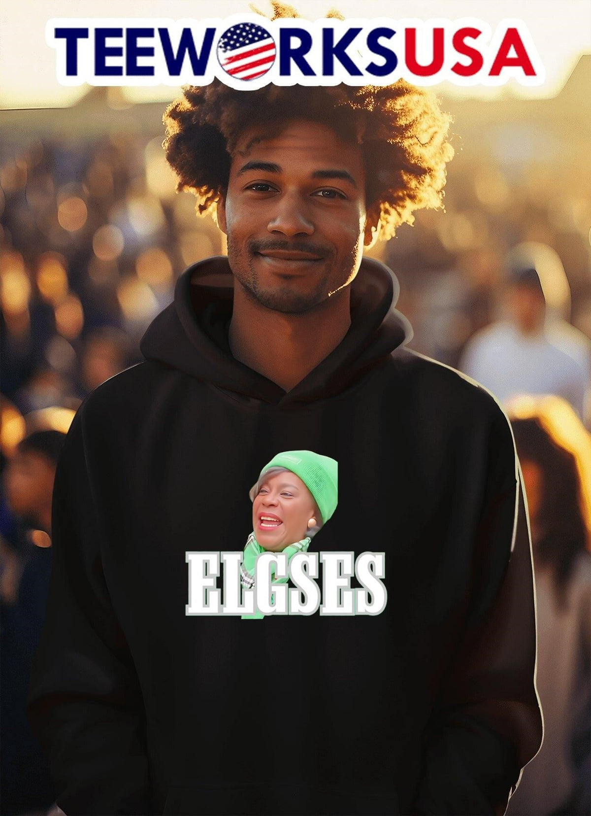 Cherelle Parker ELGSES Snow Game Flub - Adult & Kids T-Shirts, Sweatshirts & Hoodies apparel design preview 2