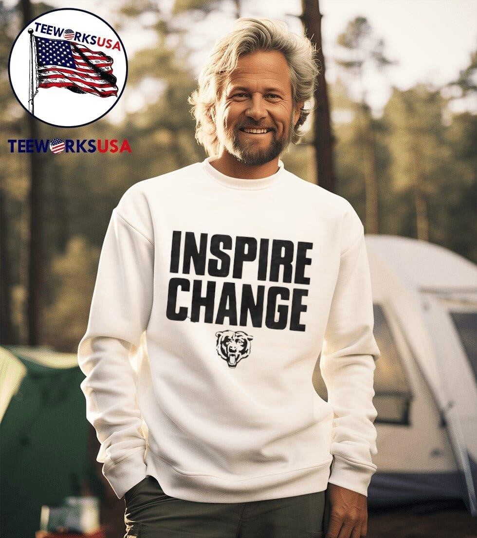 Chicago Bears 2024 Inspire Change - Adult & Kids T-Shirts, Sweatshirts & Hoodies apparel design preview 3