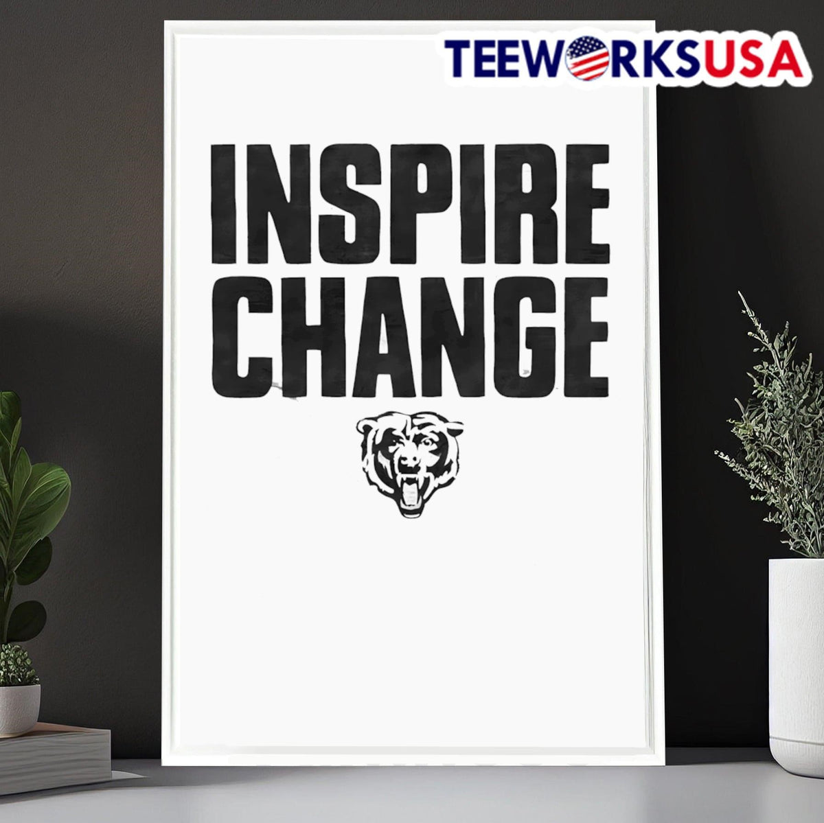 Chicago Bears 2024 Inspire Change - Adult & Kids T-Shirts, Sweatshirts & Hoodies apparel design preview 6
