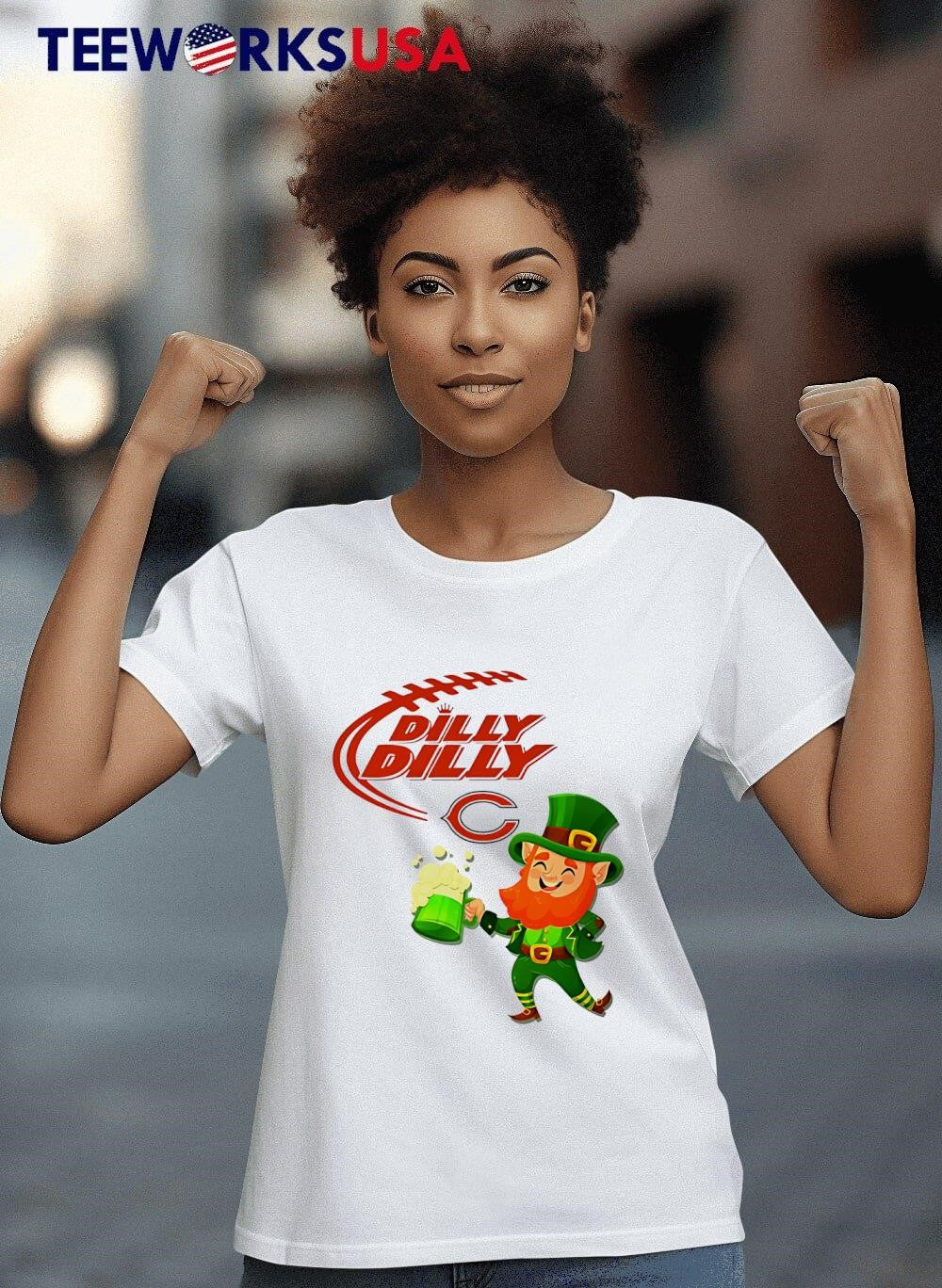 Chicago Bears Dilly Patrick Day 2025 - Adult & Kids T-Shirts, Sweatshirts & Hoodies apparel design preview 8