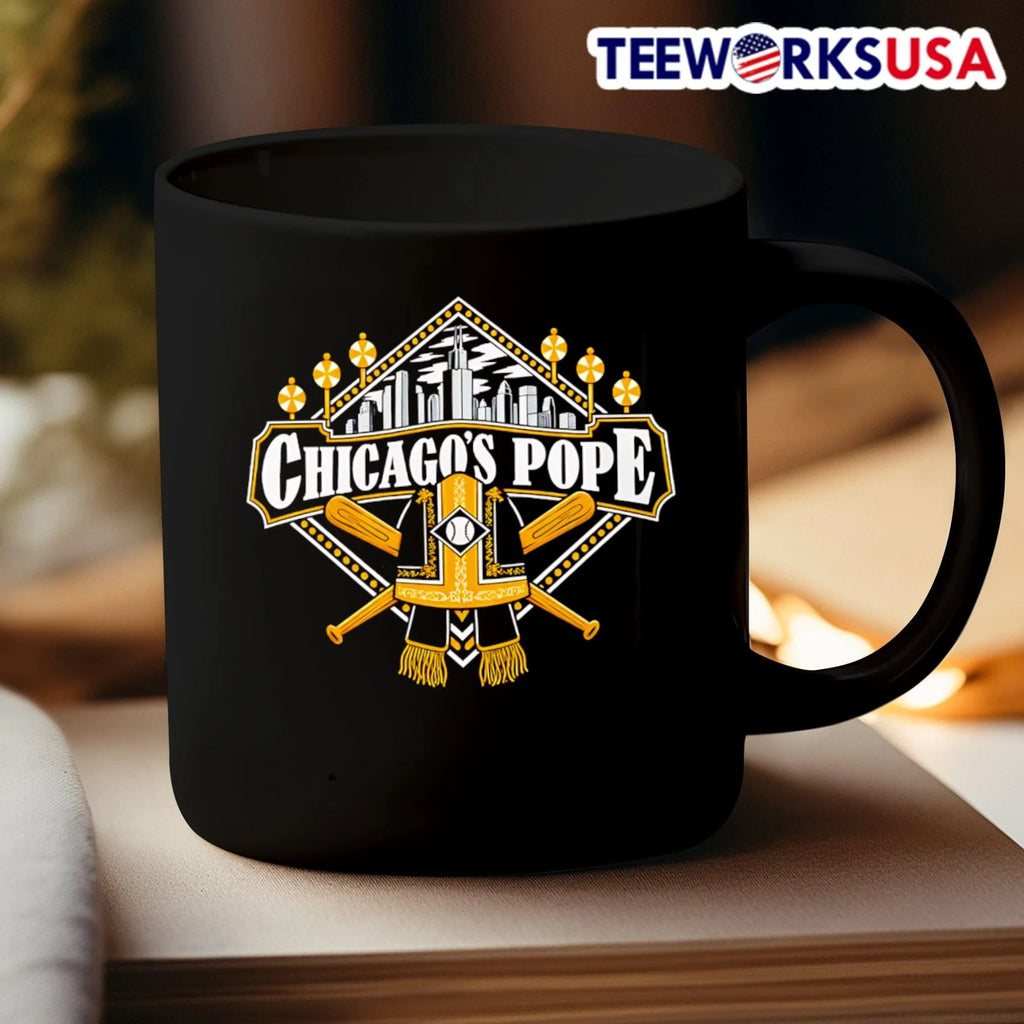 Chicago's Pope - Adult & Kids T-Shirts, Sweatshirts & Hoodies apparel design preview 3
