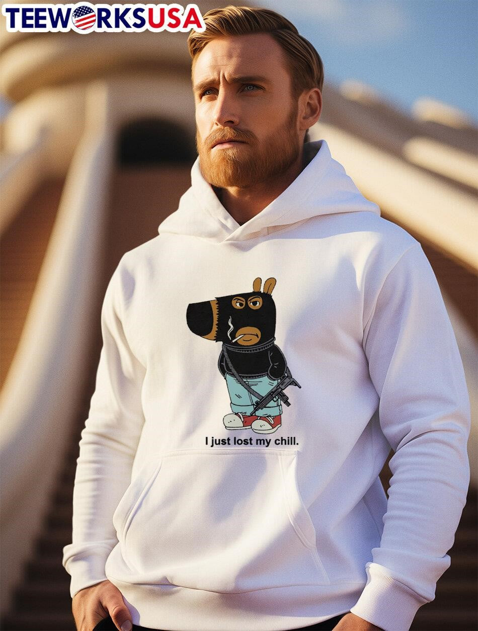 Chill Guy Robber I Just Lost My - Adult & Kids T-Shirts, Sweatshirts & Hoodies apparel design preview 2