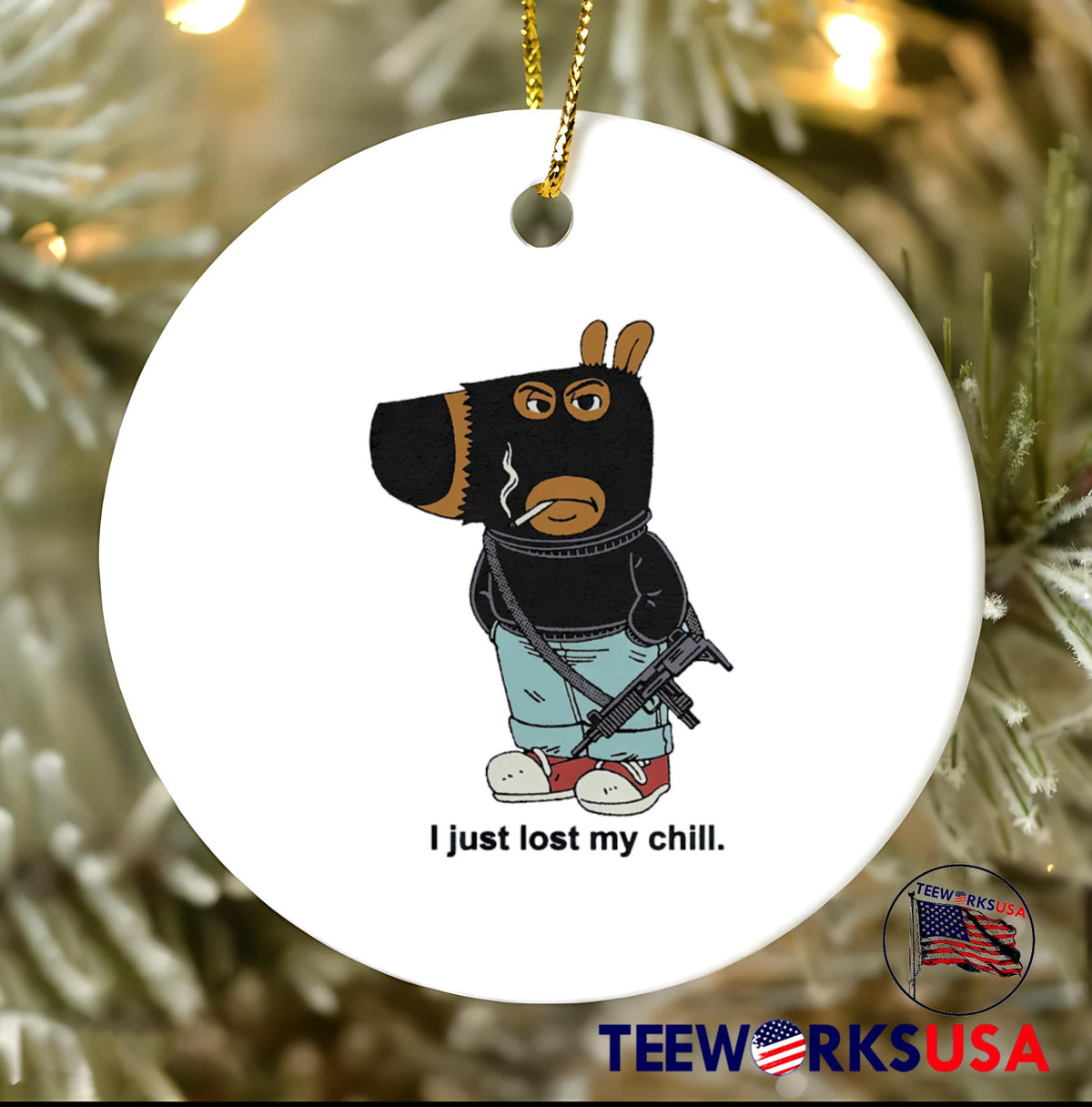 Chill Guy Robber I Just Lost My - Adult & Kids T-Shirts, Sweatshirts & Hoodies apparel design preview 3