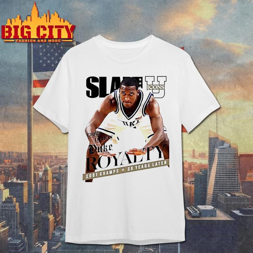 Chris Duhon Slam 2001 Champs 25 Years Later - Adult & Kids T-Shirts, Sweatshirts & Hoodies apparel design preview 1