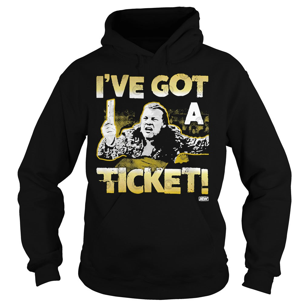Chris Jericho I've Got A Ticket - Adult & Kids T-Shirts, Sweatshirts & Hoodies apparel design preview 4
