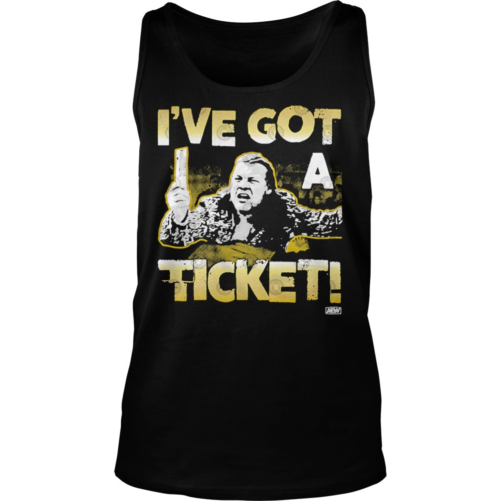 Chris Jericho I've Got A Ticket - Adult & Kids T-Shirts, Sweatshirts & Hoodies apparel design preview 3