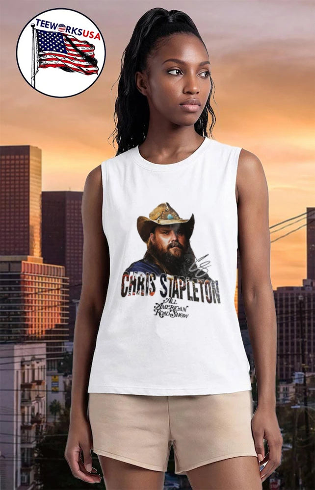 Chris Stapleton All American Road Show - Adult & Kids T-Shirts, Sweatshirts & Hoodies apparel design preview 6