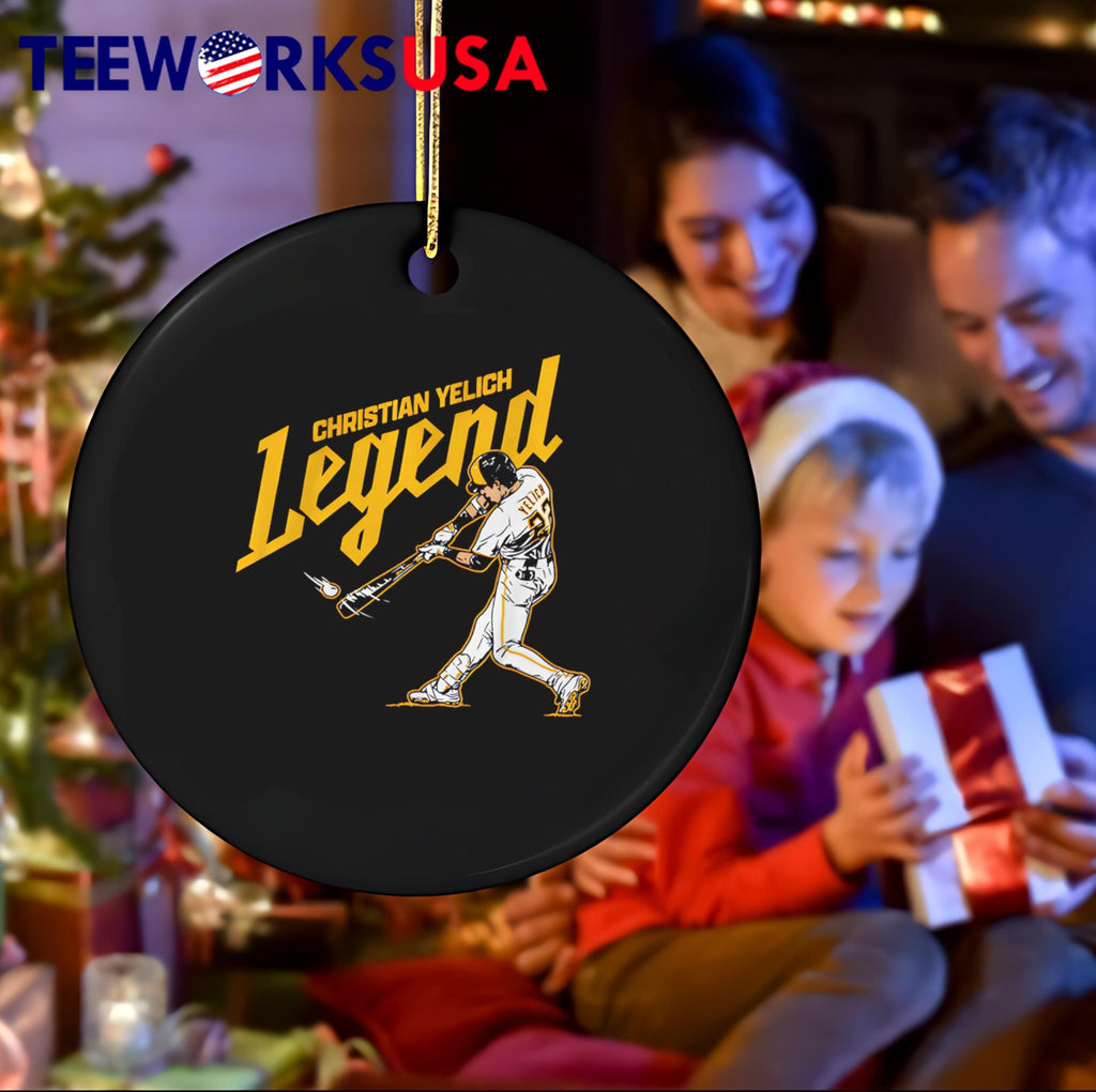 Christian Yelich Milwaukee Legend - Adult & Kids T-Shirts, Sweatshirts & Hoodies apparel design preview 4