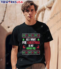 Christmas All I Want Is My Gross Pay Ugly Holiday - Adult & Kids T-Shirts, Sweatshirts & Hoodies apparel design preview 1