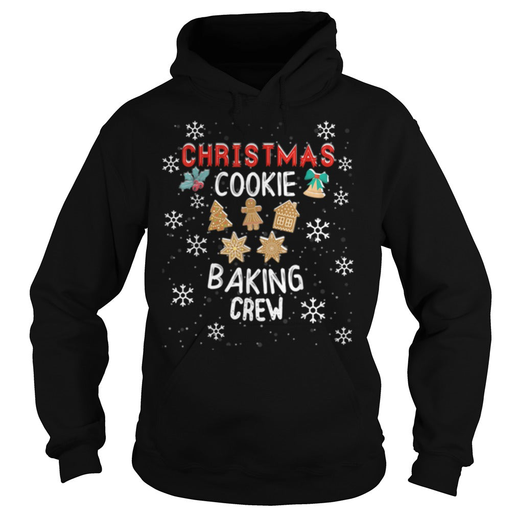 Christmas Cookie Baking Crew Xmas Exchange - Adult & Kids T-Shirts, Sweatshirts & Hoodies apparel design preview 4