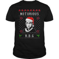 Christmas Notorious RBG Ugly - Adult & Kids T-Shirts, Sweatshirts & Hoodies apparel design preview 1