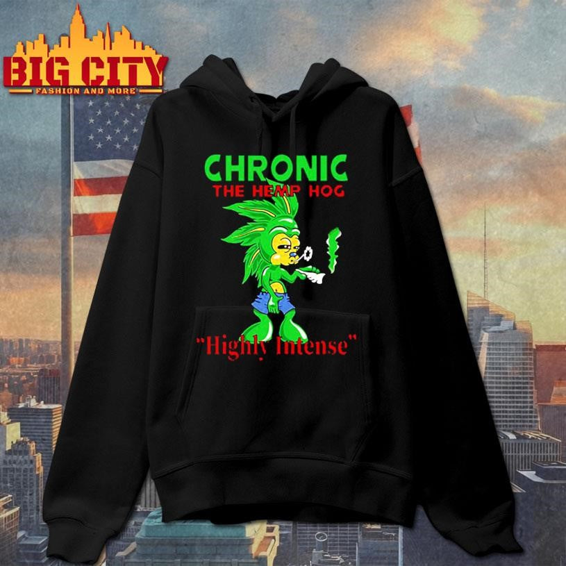 Chronic the hemphog funny - Adult & Kids T-Shirts, Sweatshirts & Hoodies apparel design preview 2