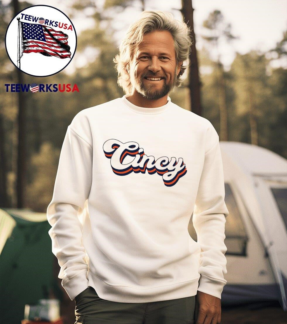 Cincy soccer retro - Adult & Kids T-Shirts, Sweatshirts & Hoodies apparel design preview 3