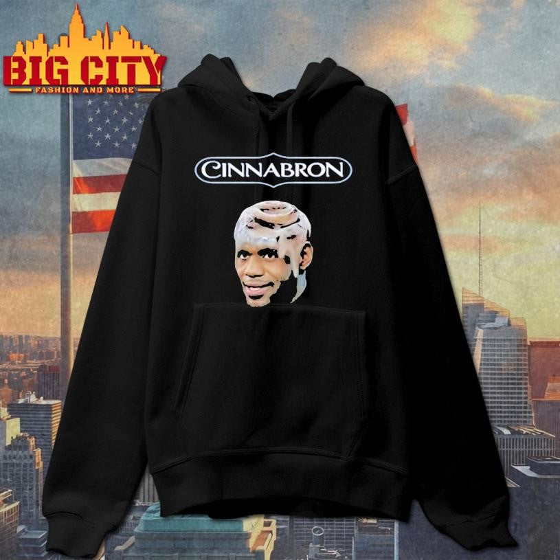 Cinnabron Lebron Cinnamon Roll Parody Meme - Adult & Kids T-Shirts, Sweatshirts & Hoodies apparel design preview 2